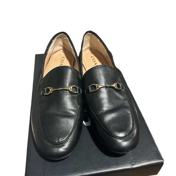 COACH HALEY LEATHER LOAFER - Picture 2 of 7